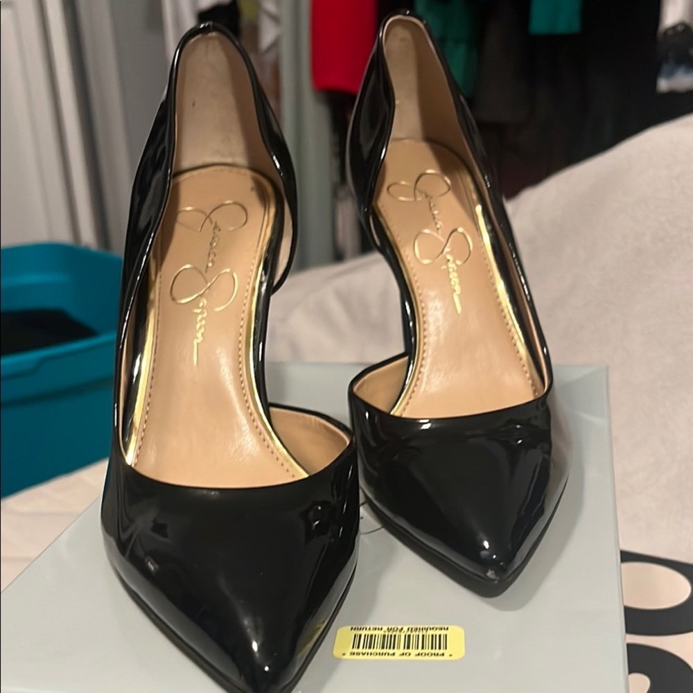Jessica Simpson Claudette Womens D'orsay Heels size 6.5
